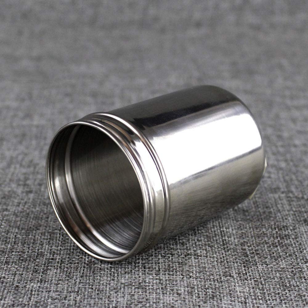 Onwon 2 Pieces Powder Sugar Shaker With Lid - Stainless Steel Fine Mesh Shaker Cinnamon Icing Sugar Powder Cocoa Flour Chocolate