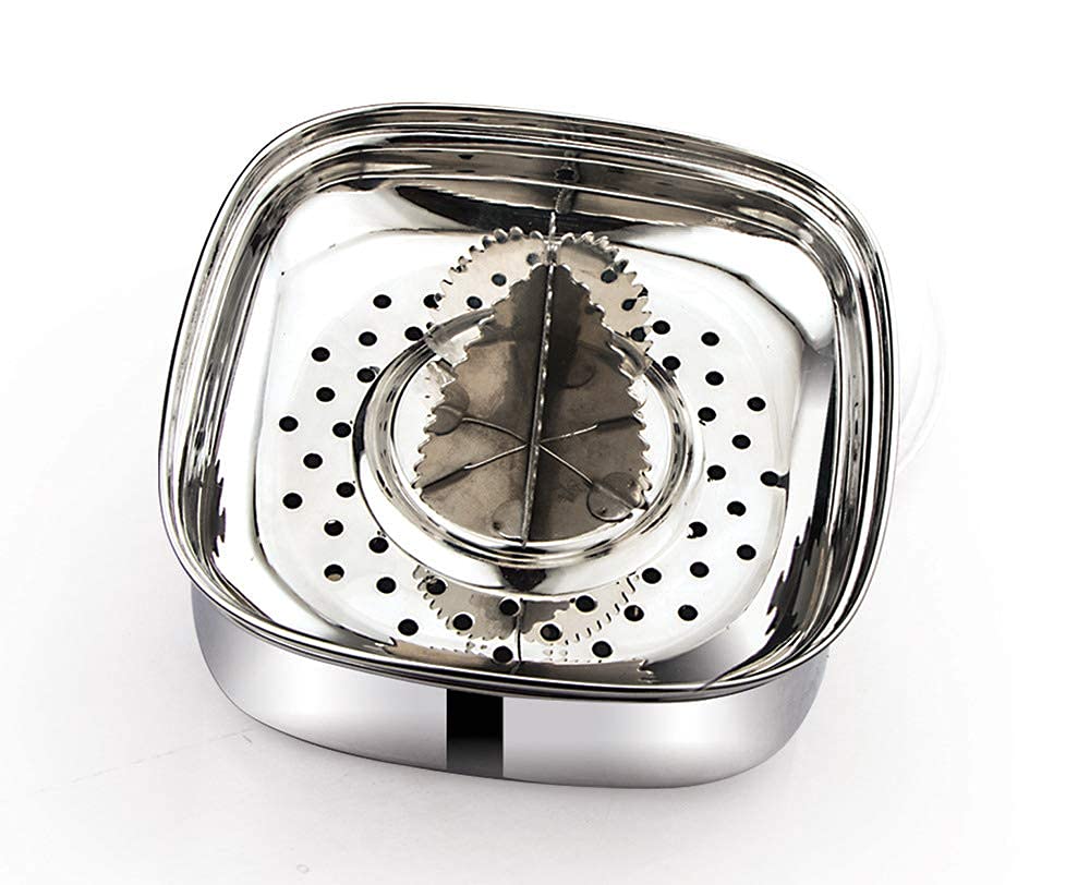 Expresso Stainless Steel Citrus/Lemon Squeezer,Juicer With Bowl_Square