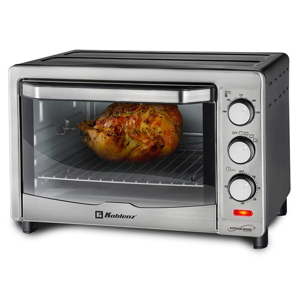 Koblenz Hkm-1500 R 24-Liter Kitchen Magic Collection Oven With Rotisserie, One Size, Silver