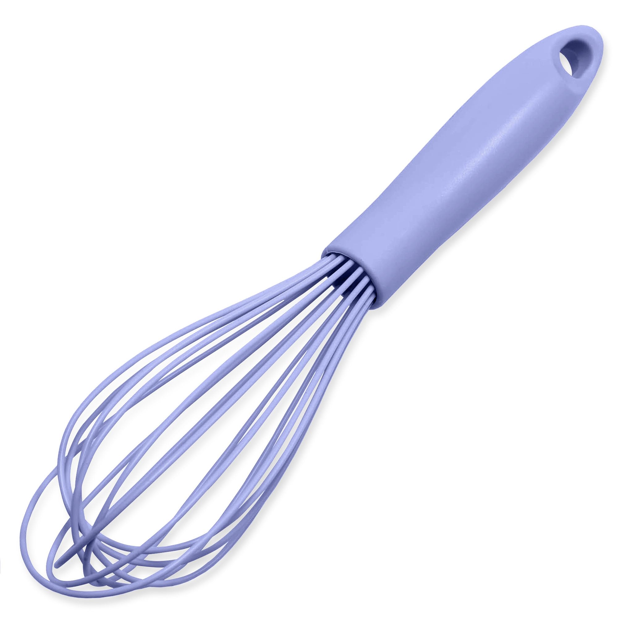 Chef Craft Premium Silicone Wire Cooking Whisk, 10.5 Inch, Pastel Blue