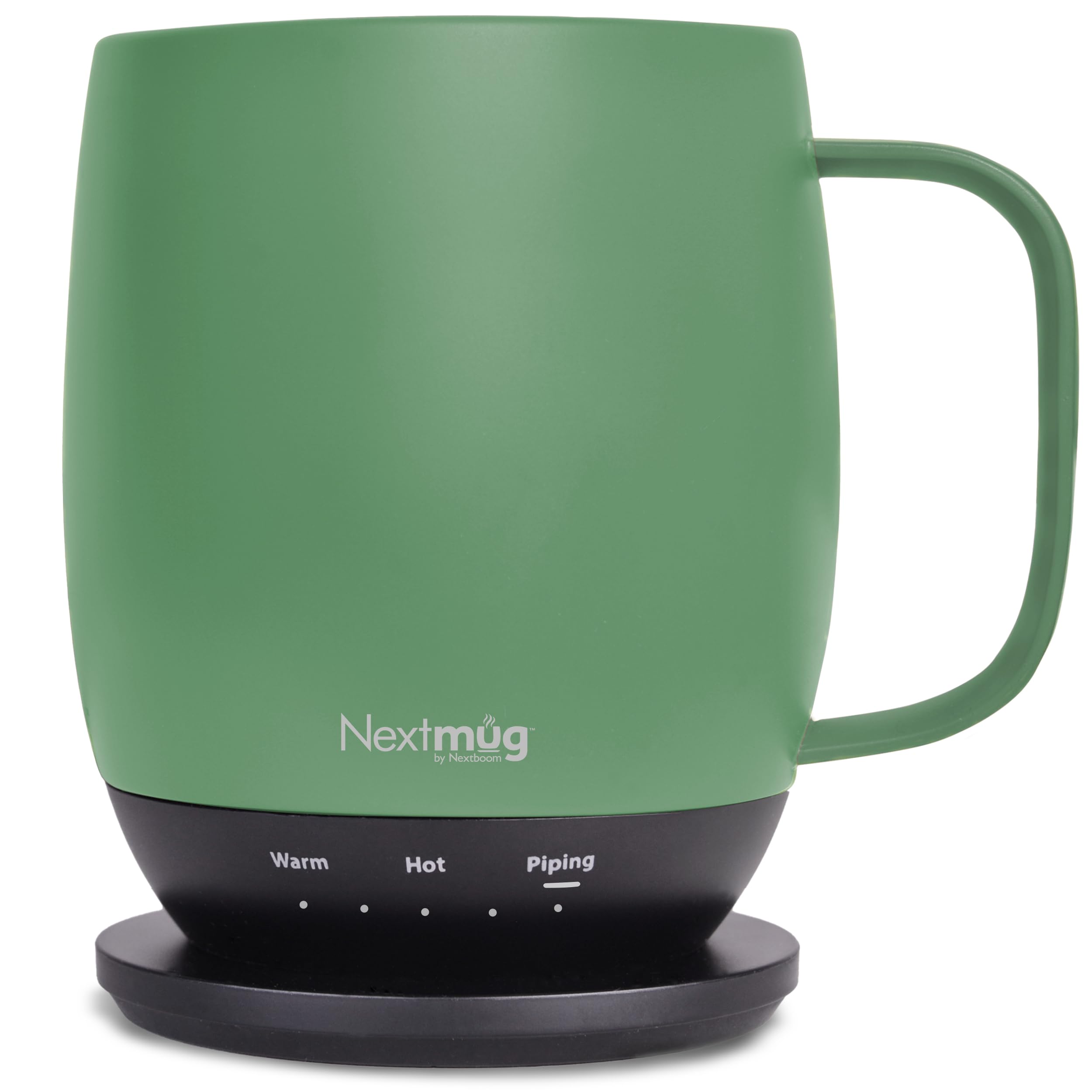 Nextmug - Temperature-Controlled  Self-Heating Coffee Mug (Sage - 14 oz.)