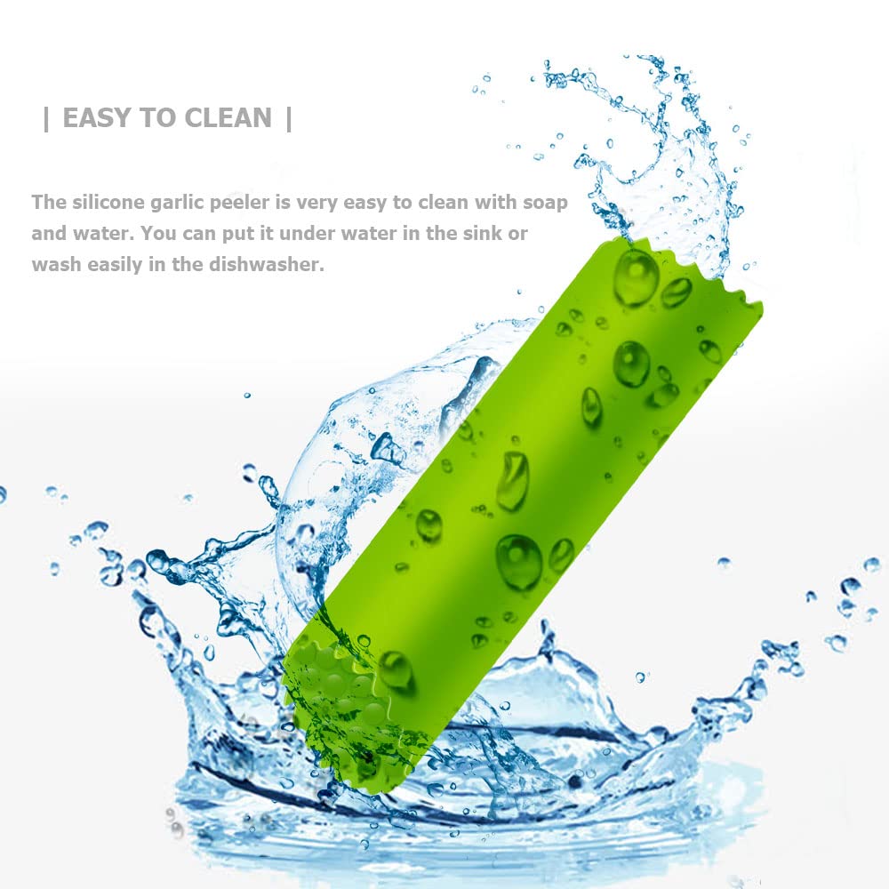 Garlic Peeler Silicone Garlic Skin Remover Roller Garlic Tube Rollers Skin Remover, Garlic Roller Peeling Tube Tool For Useful K