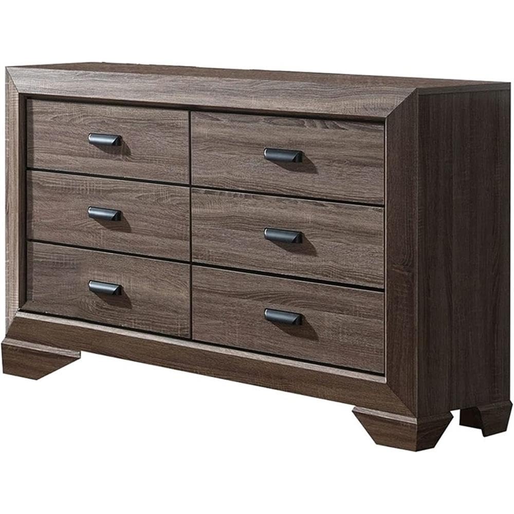 Acme Lyndon Dresser in Weathered Gray Grain