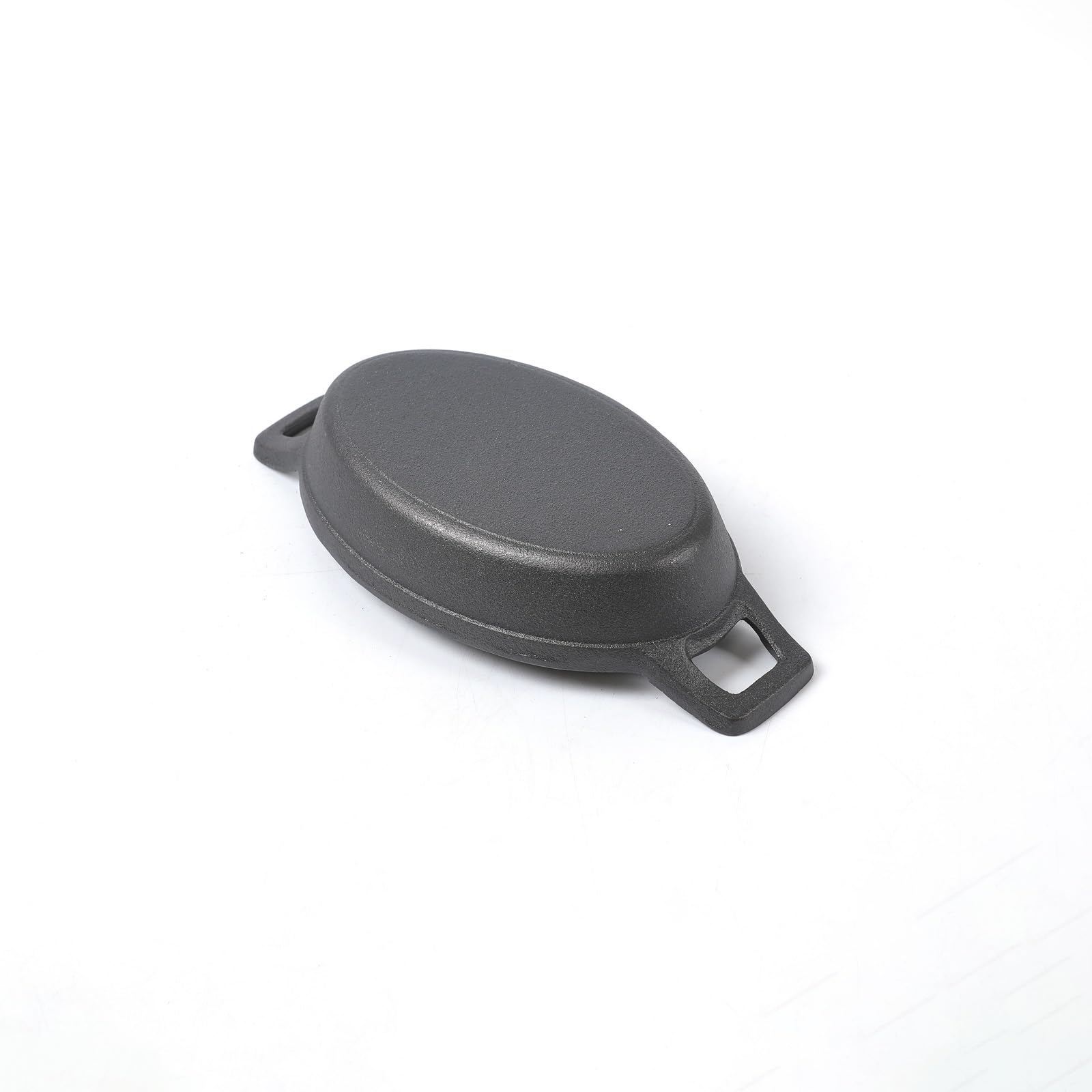 Hawok Cast Iron Mini Oval Serving Dish 6.1 Inchx 3.85 Inch 8Oz