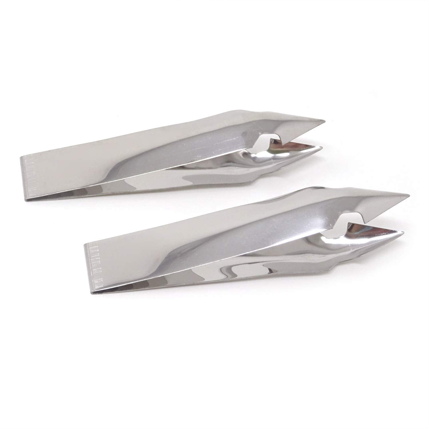 Honbay 2PCS Stainless Steel Pineapple Eye Remover Pineapple Seed Clip for Kitchen