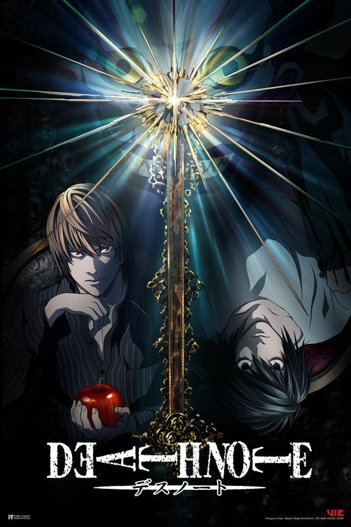 Death Note Light Yagami Anime Merch Cool Wall Art Print Poster 16X24