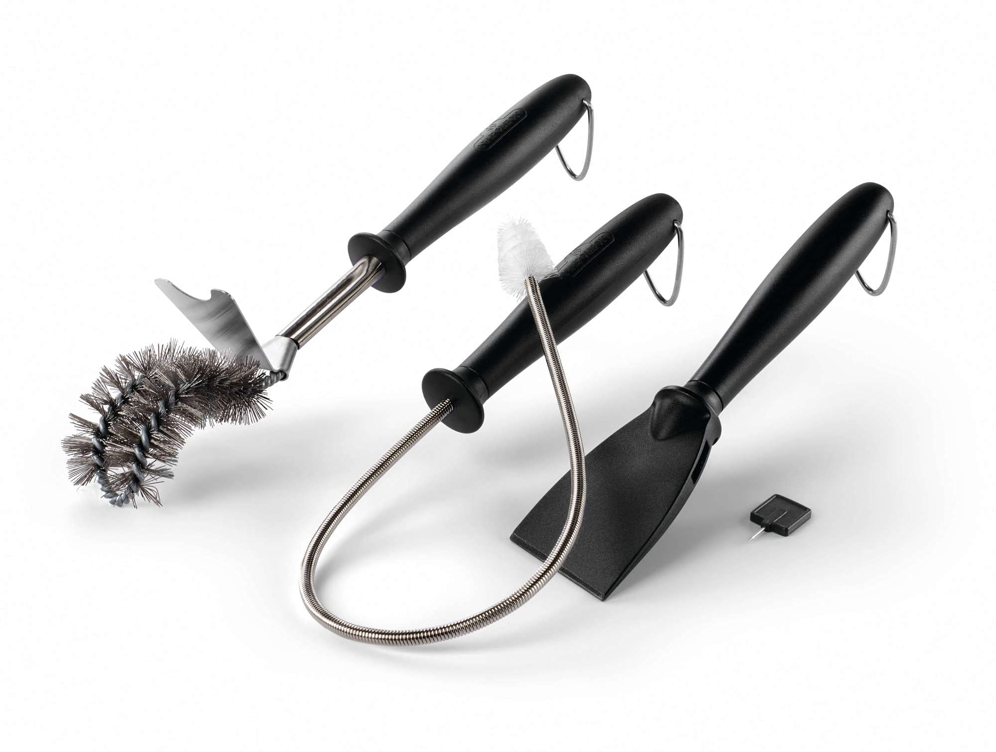 Napoleon Gas Grill Cleaning Tool Set Bbq Grill Maintenance Accessory, Four Piece Set, Includes Angled Cooking Grid Cleaning Brus