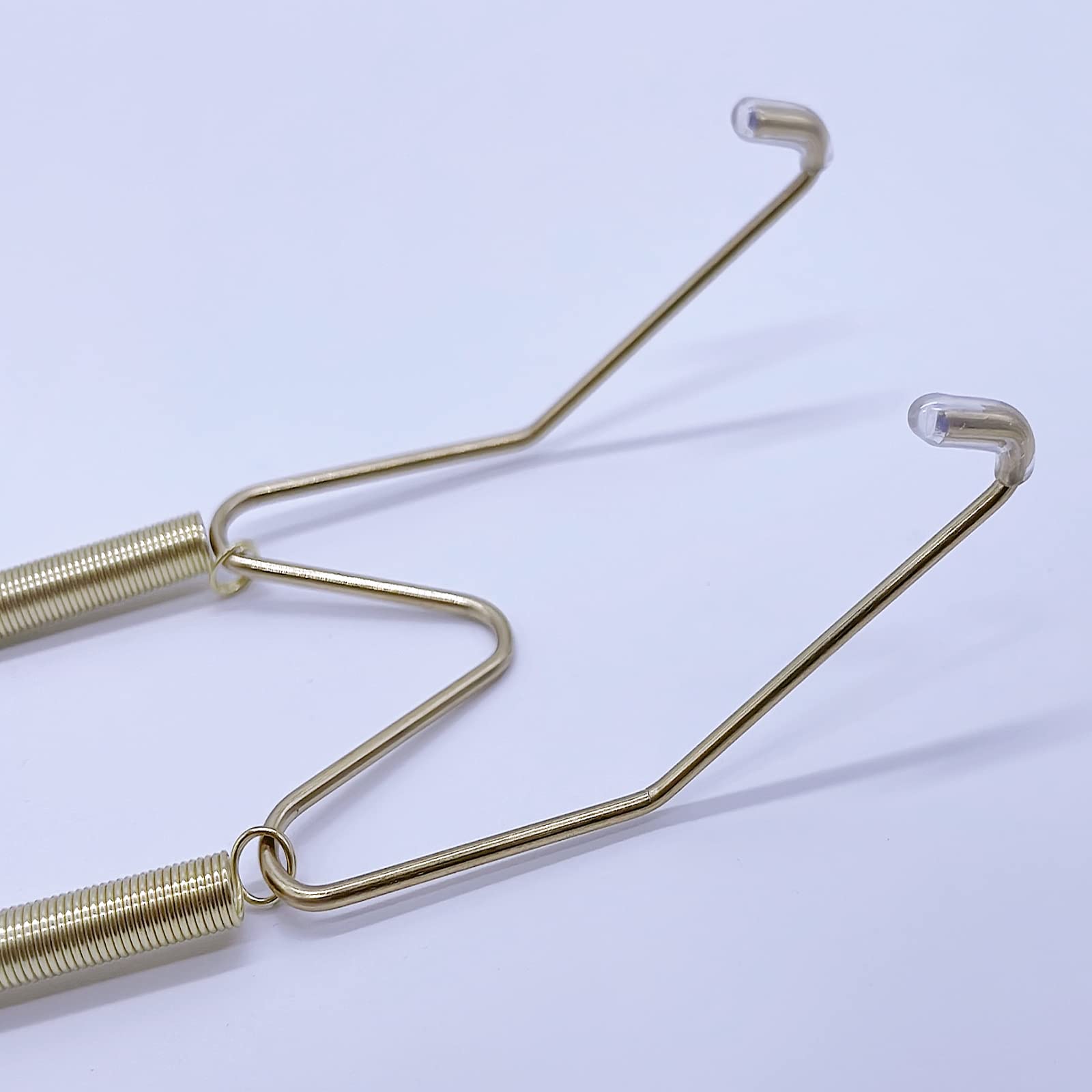 Xinlinke Lot5 8-Inch Medium Invisible Plate Wire Hanger Wall Holders With Protective Rubber Cover For 7.5'' To 9.5'' Decorative