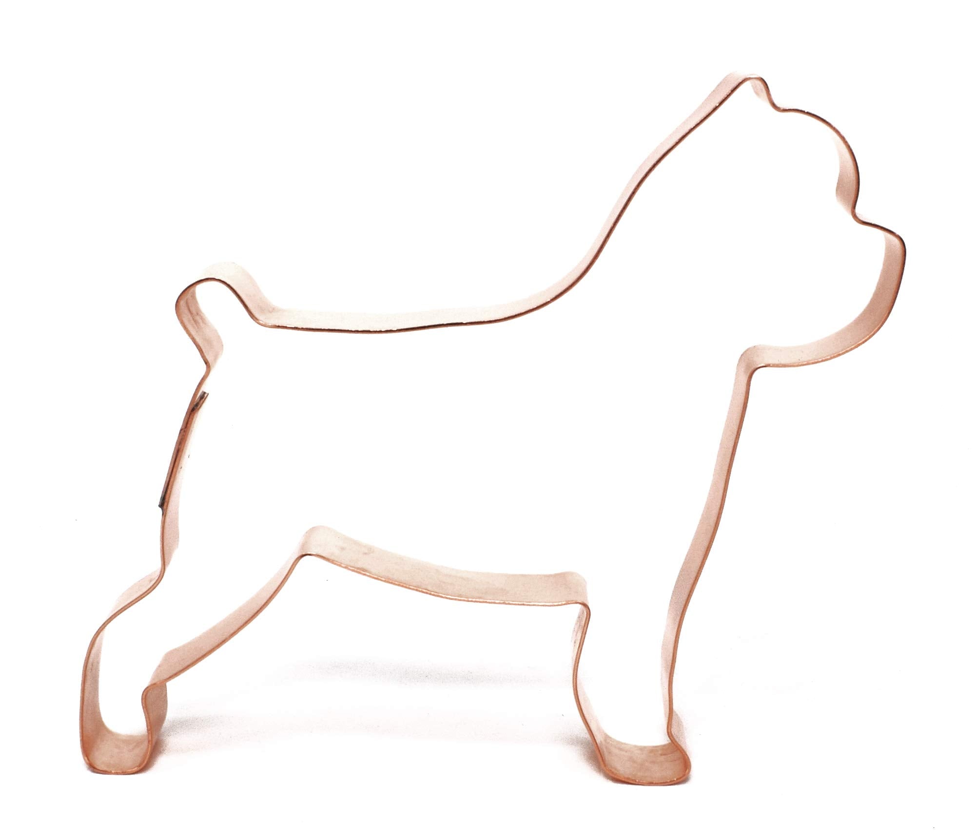 Brussels Griffon Copper Cookie Cutter