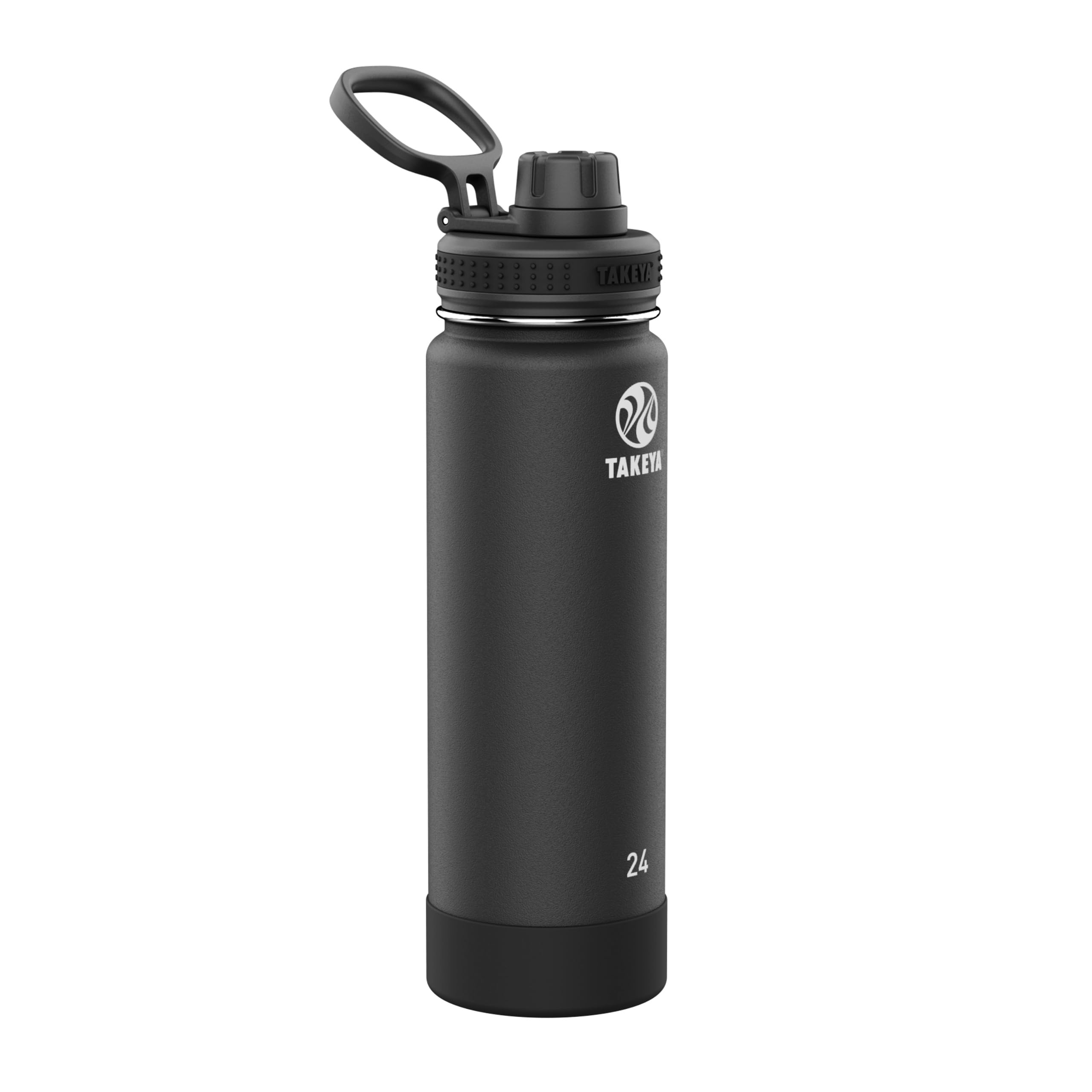 Takeya Actives Water Bottle with Spout Lid - Bottle with Double Stainless Steel Insulation - Dishwasher Safe & BPA-Free - Bottle