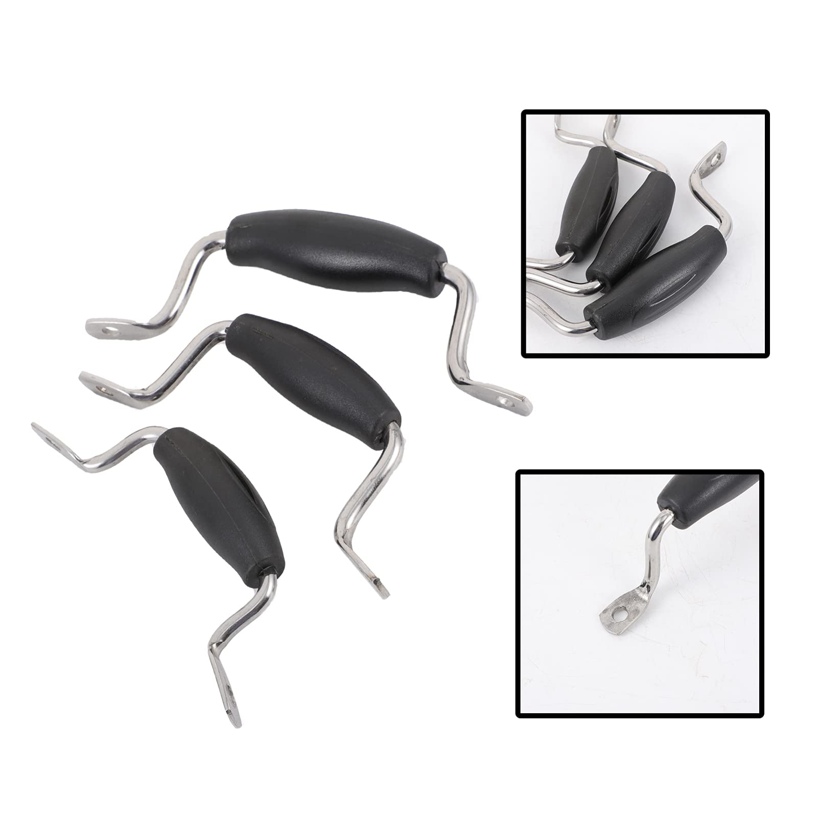 3Pcs Pot Lid Handles Stainless Steel Pot Lid Top Grip Knob Universal Cookware Lid Cover Knob Replacement