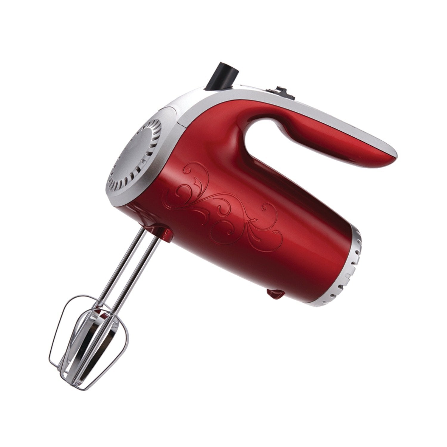 Brentwood Electric Hand Mixer, Red