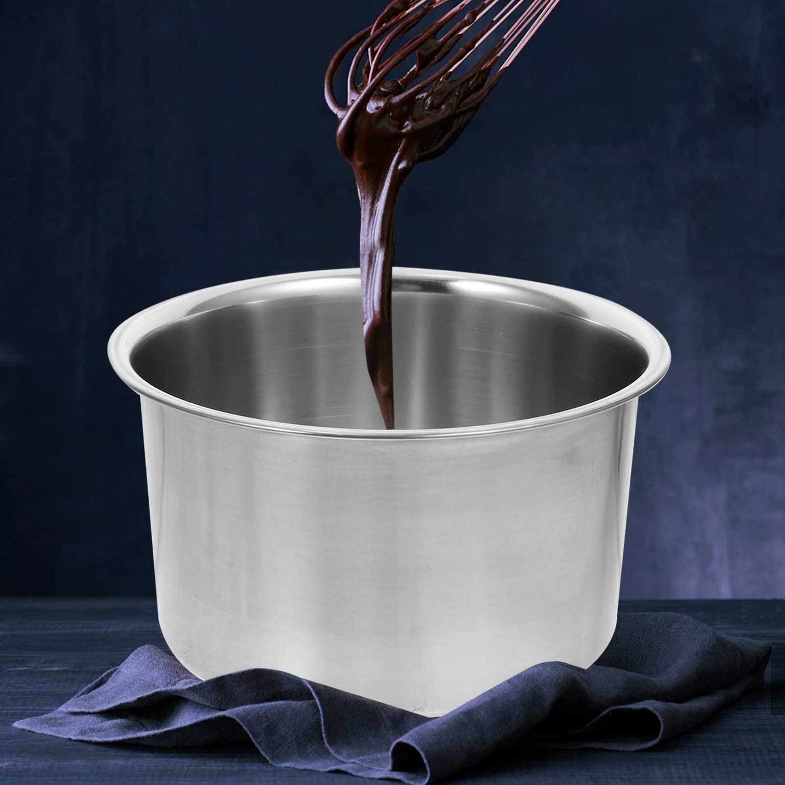 Sewroro Double Boiler Pot Set Stainless Steel Melting Pot Double Boiler Chocolate Melting Pot For Melting Chocolate, Soap, Wax,