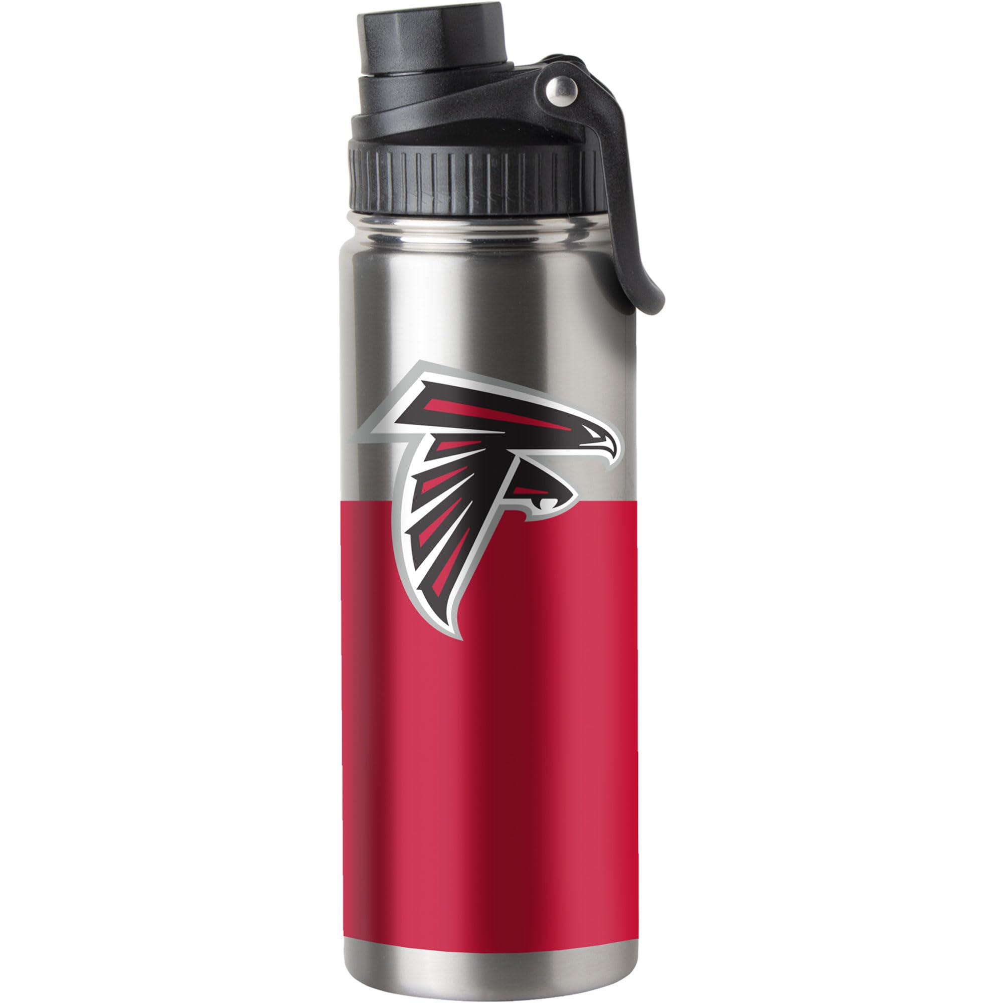 Logo Brands Atlanta Falcons 21oz. Twist Top Stainless Bottle