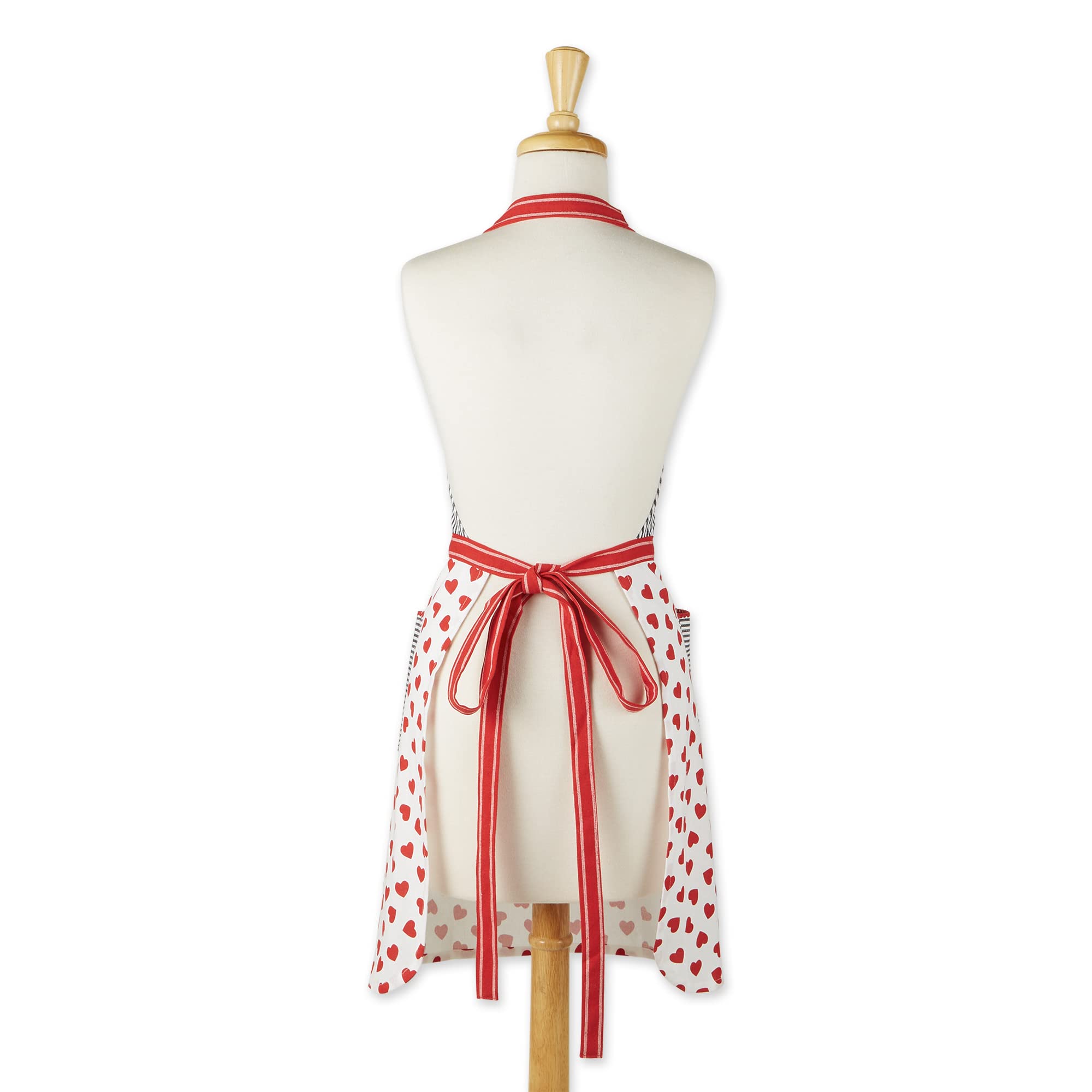 KISSING BOOTH EMBELLISHED SKIRT APRON