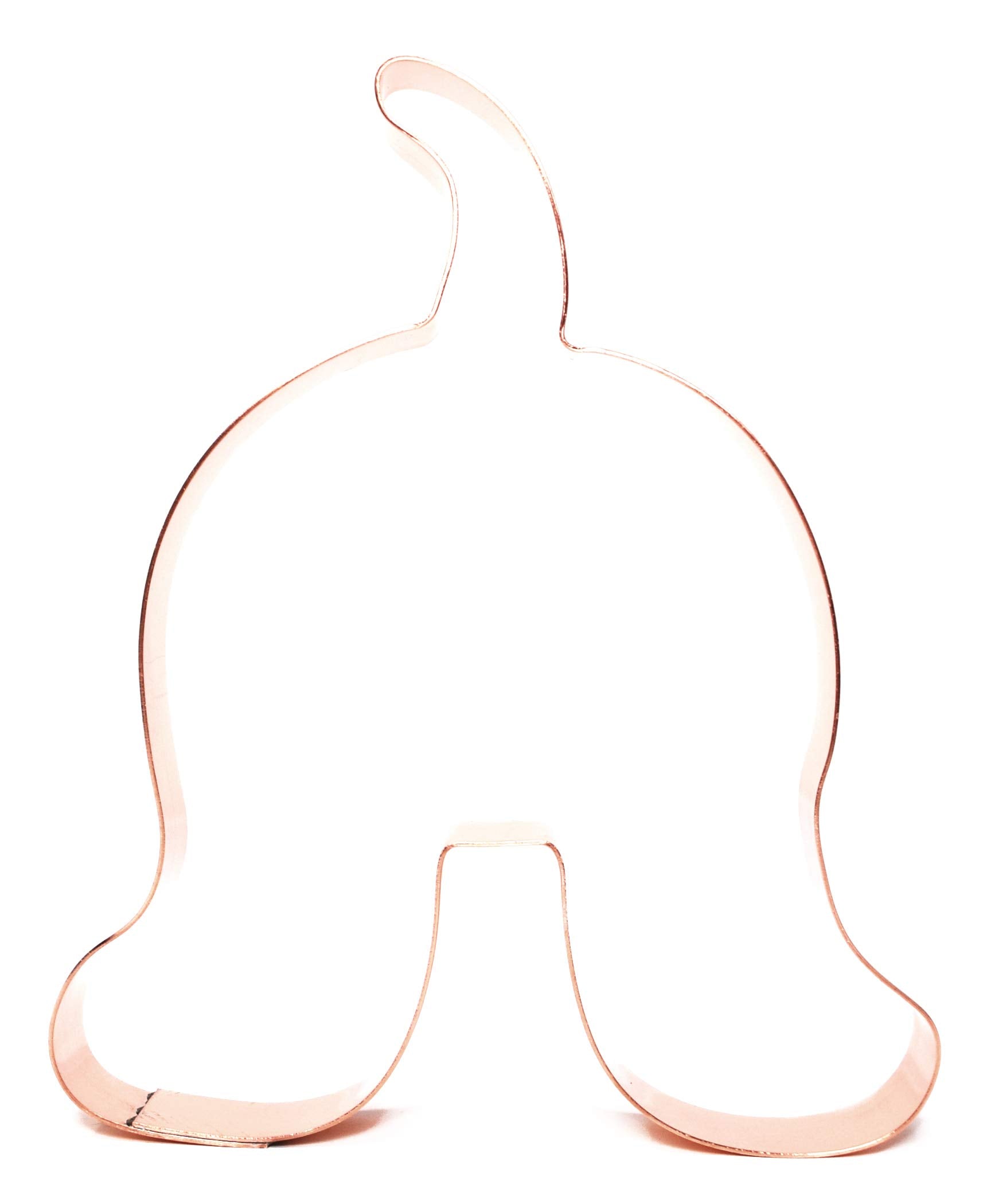 5 Inch Tall Puppy Butt Copper Cookie Cutter