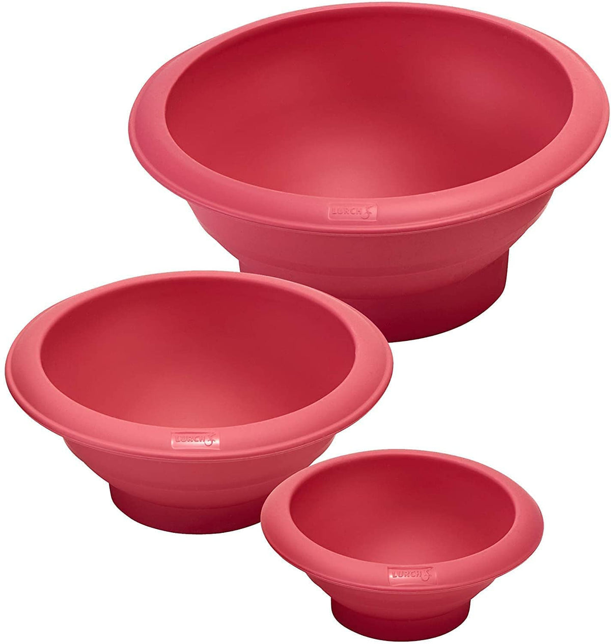 Lurch Germany Flexiform Silicone Hemisphere Baking Mold Set (7.1, 5.5'', 3.9'') - Bpa-Free Platinum Silicone For Round Cakes - C