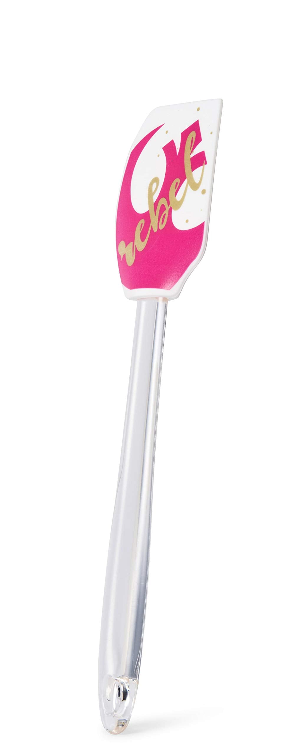 Star Wars 11-Inch Silicone Spatula - Cute Home Kitchen Baking, Cooking Utensil - White & Pink Rebel Design - Oven-Safe Household