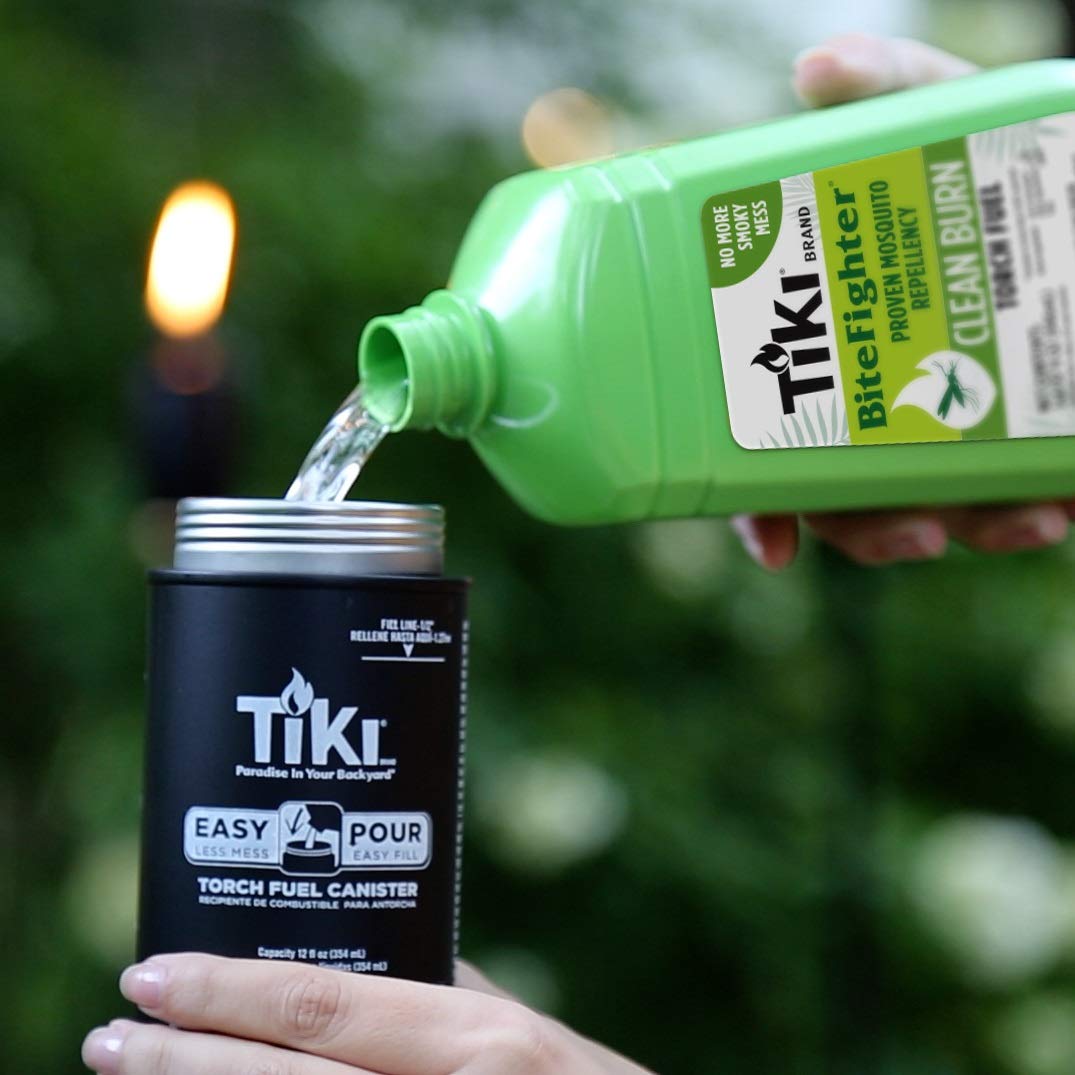 Tiki 1218071 Brand 32 Oz. Clean Burn Bitefighter Fuel Torch Oil, 32 Ounce