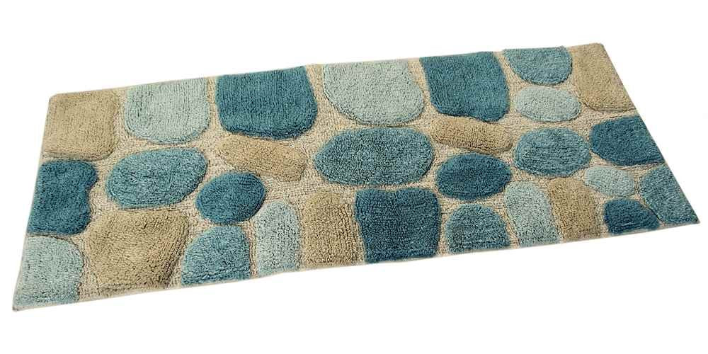 Chesapeake Aquamarine Bath Runner, 24 X 60