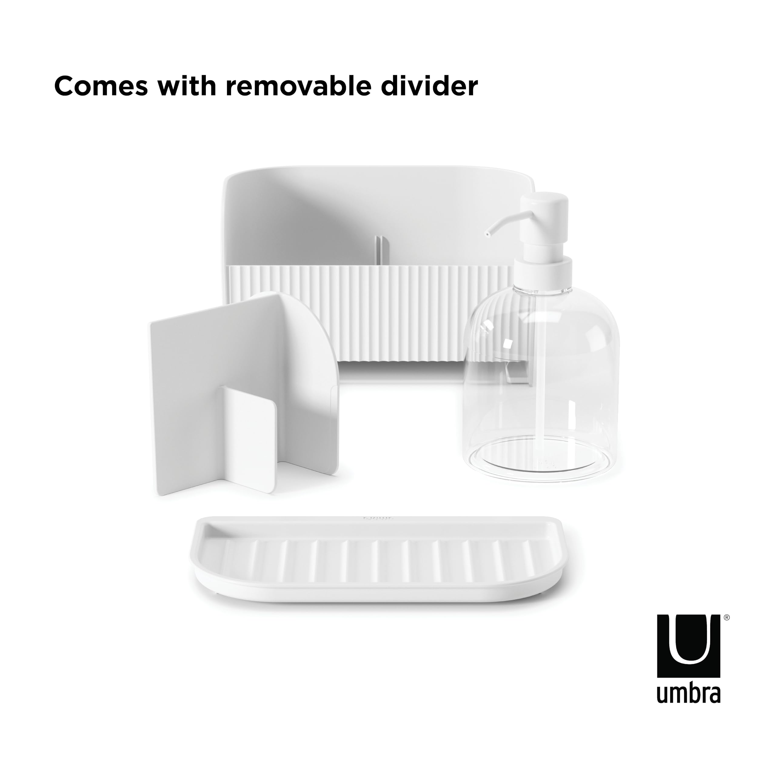 Umbra Sling Sink Caddy And Soap Pump