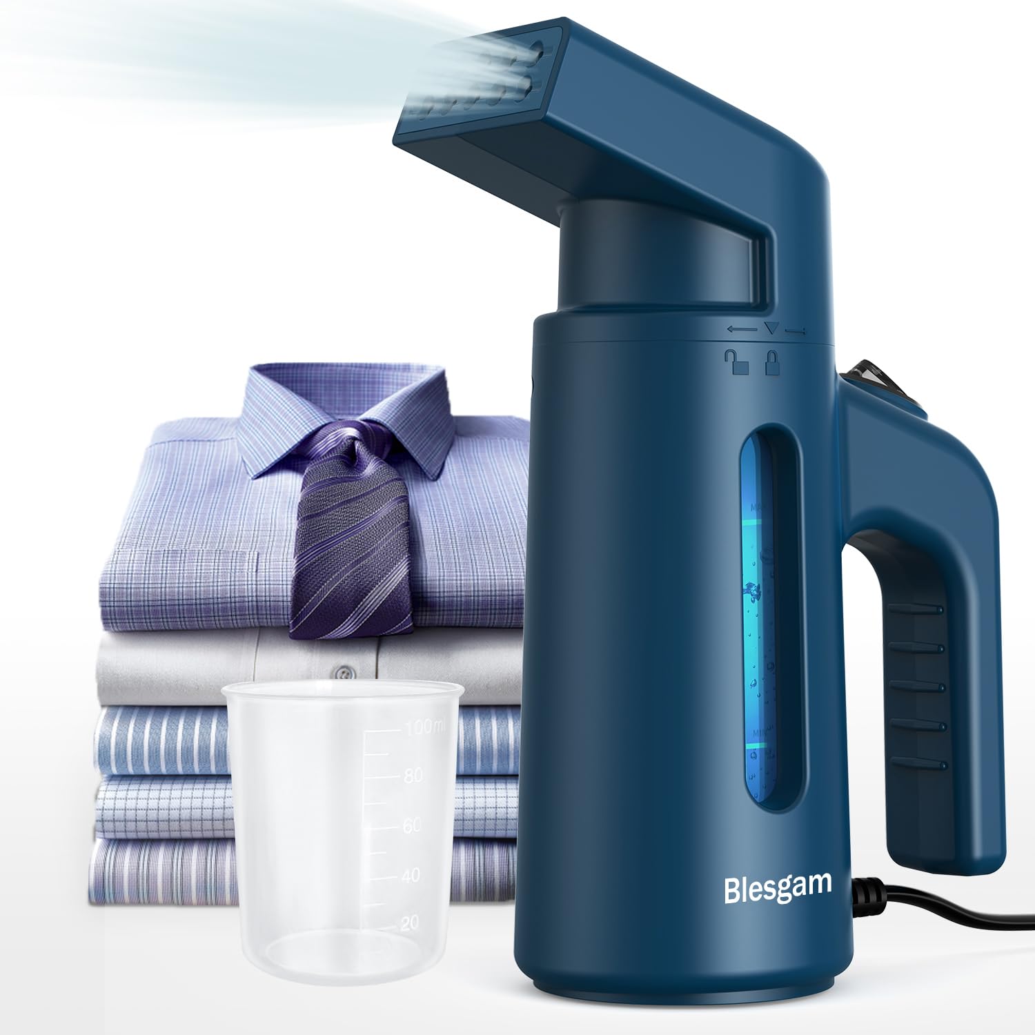 Blesgam Clothes Steamer 700W, Travel Steamer GY2000B