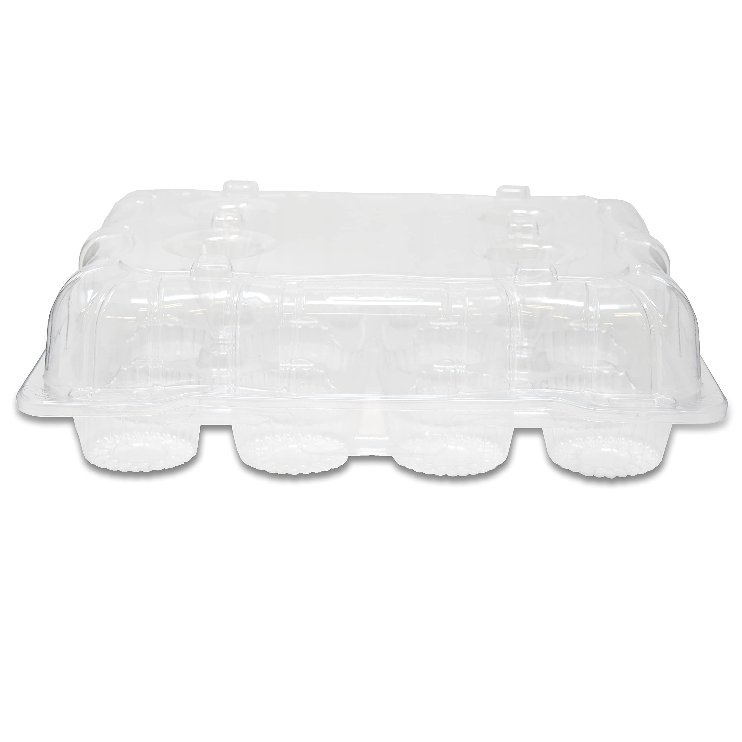 Detroit Forming Lbh9222 Clear Hinged Cupcake Or Muffin Container 100 Per Case
