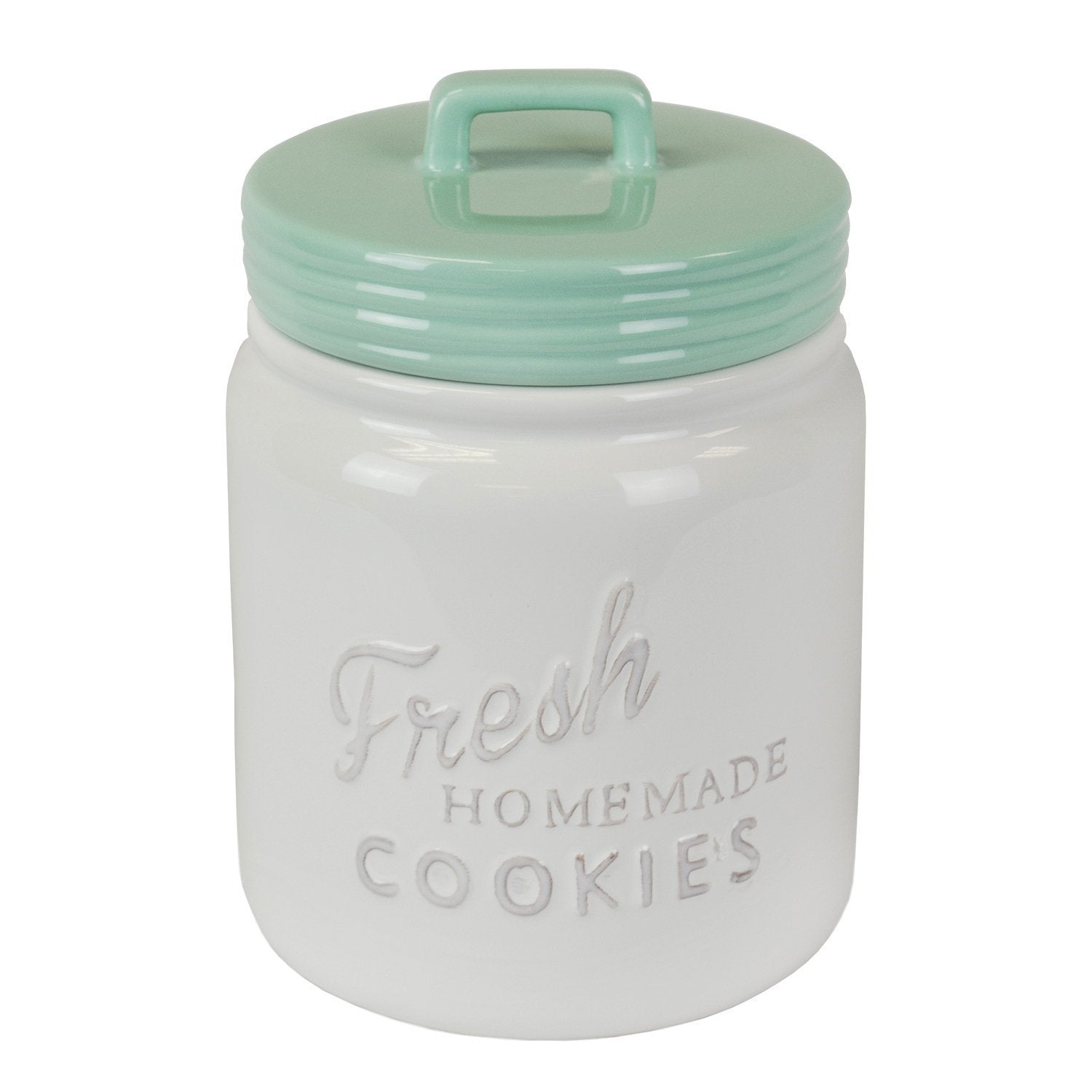 Dii Kitchen Accessories Collection Ceramics, Cookie Jar, Aqua