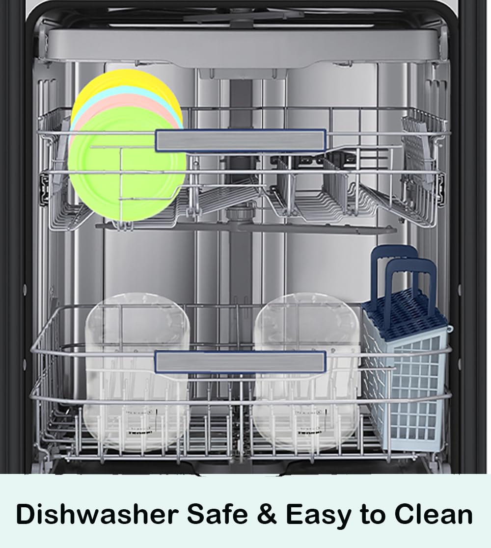 Ice Cream Containers Replacement Pints And Lids 24Oz For Ninja Creami Compatible With Nc500 Nc501 Deluxe Bpa-Free Dishwasher Saf