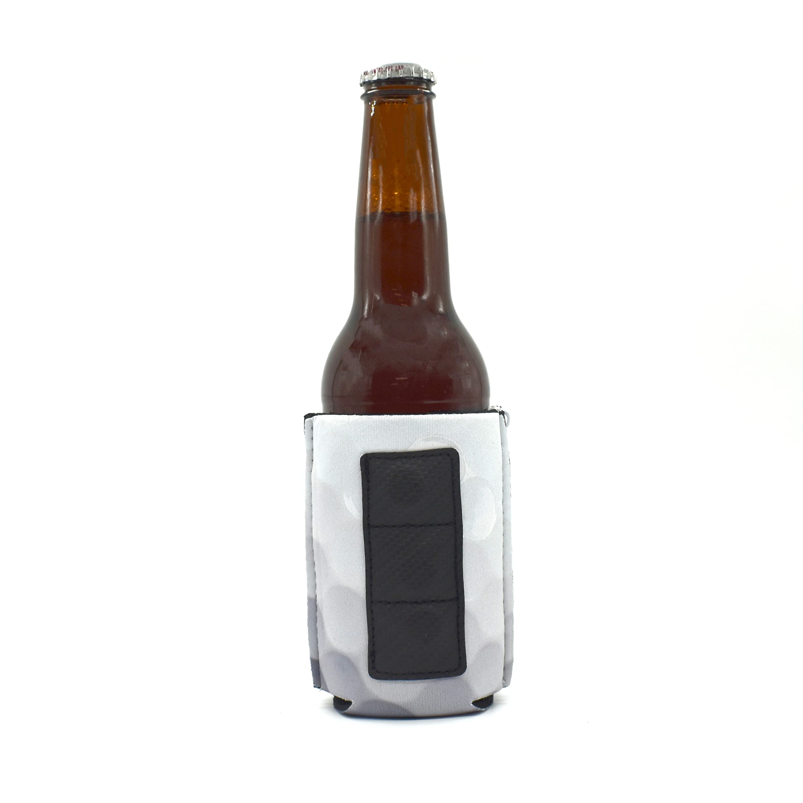 Zipsip Magnet- Adjustable All-In-One Coozie With Zippers For Cans, Bottles, Slim Cans, Pint Glasses, Party Cups, Coffee - Can Co