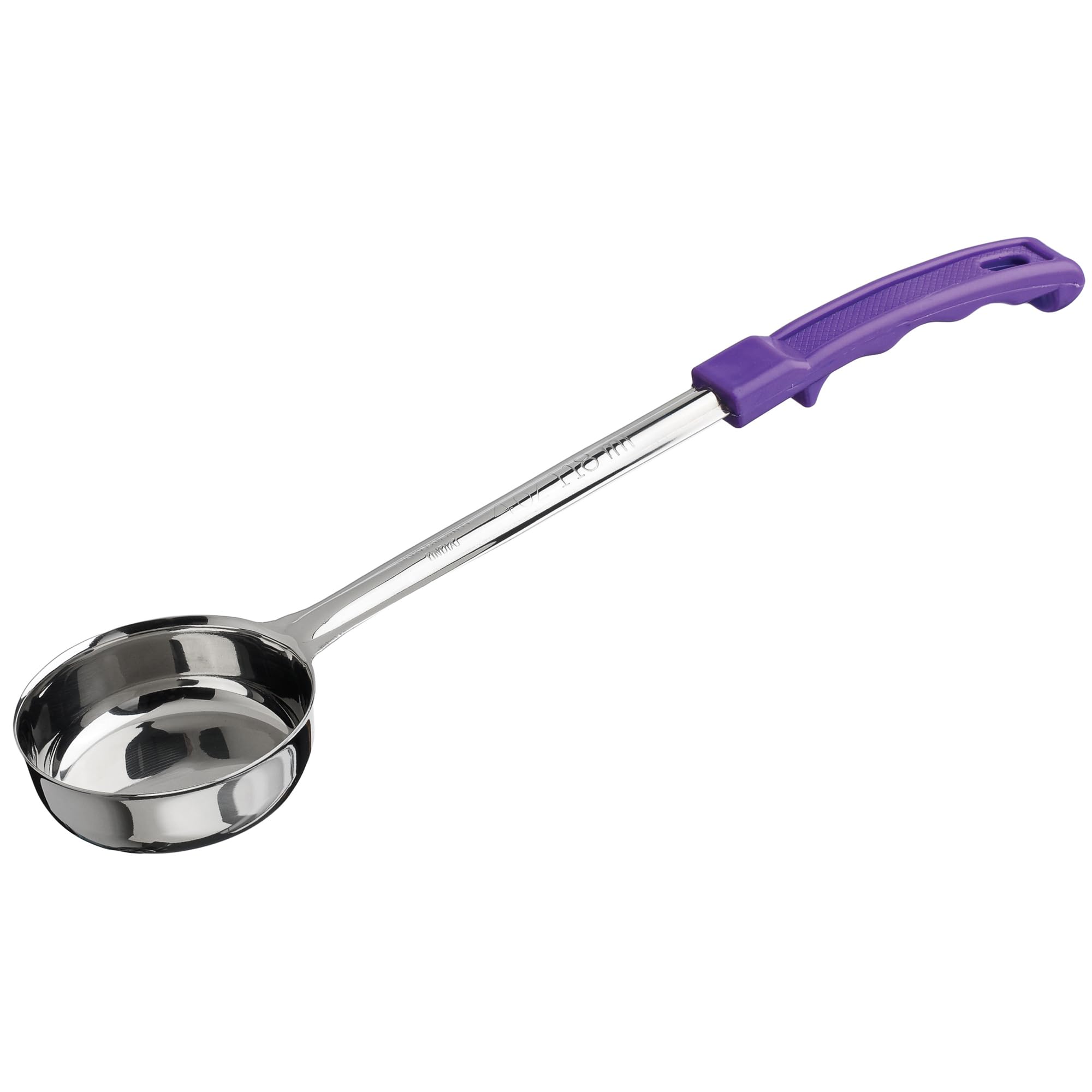 Winco 4 oz Red Stainless Steel Food Portioner