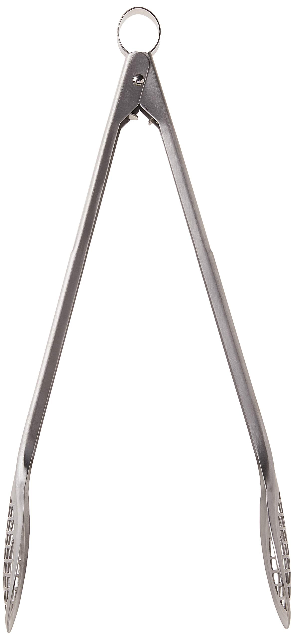 Cuisipro Stainless Steel Wide Grill/Fry Tongs, 12-Inch
