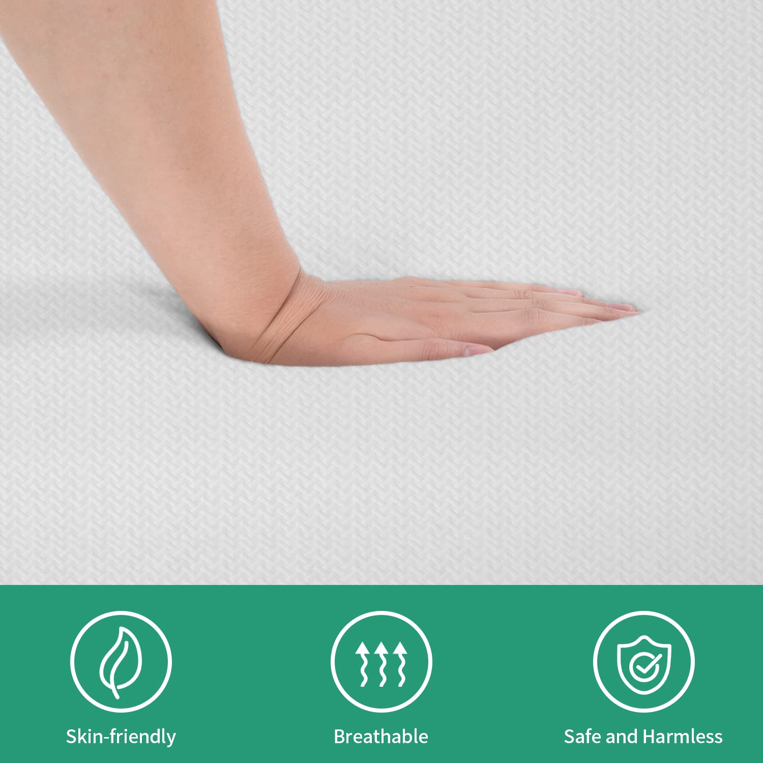 Pay Lesshere 12 Inch Queen Green Tea Mattress/Breathable Mattress For Cool Sleep & Pressure Relief/Medium Firm Mattresses/Certip