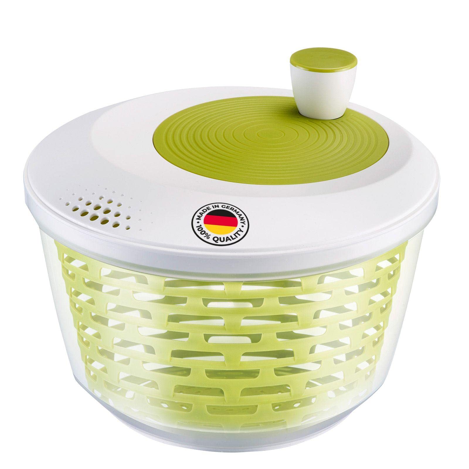 Westmark Spinderella Salad Spinner, 4.4 L, Apple Green, in Retail Box