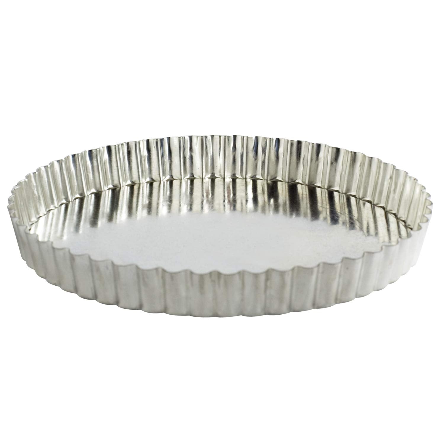 Gobel Removable-Bottom Tinned Steel Tart Pan 126420, 8''