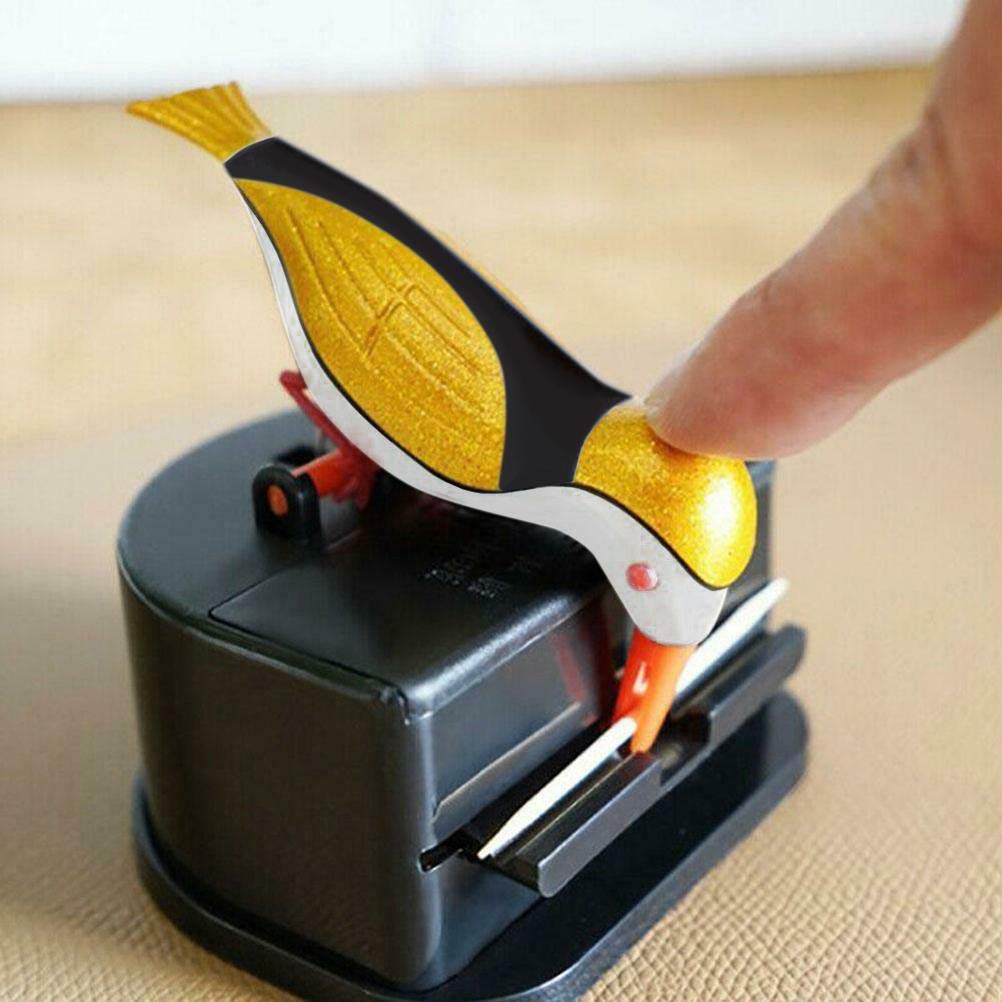 Little Bird Toothpick Dispenser, Push Type Toothpick Bird Dispenser, Woodpecker Toothpick Dispenser, Table Toothpick Case Storag