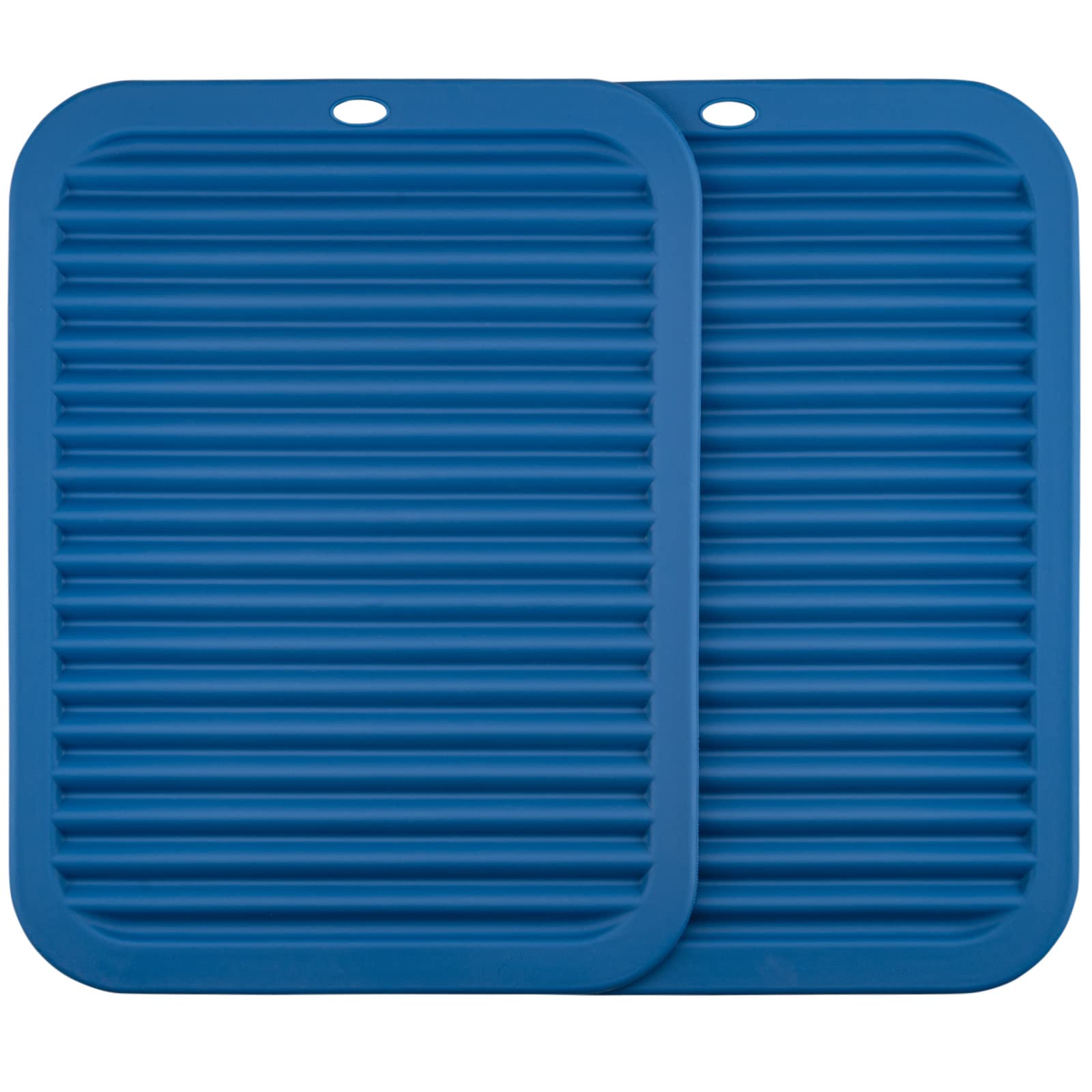Smithcraft Trivets For Hot Dishes Pots & Pans, Silicone Hot Pads For Kitchen, 12X9 Silicone Mats For Counter, Waterproof Trivet