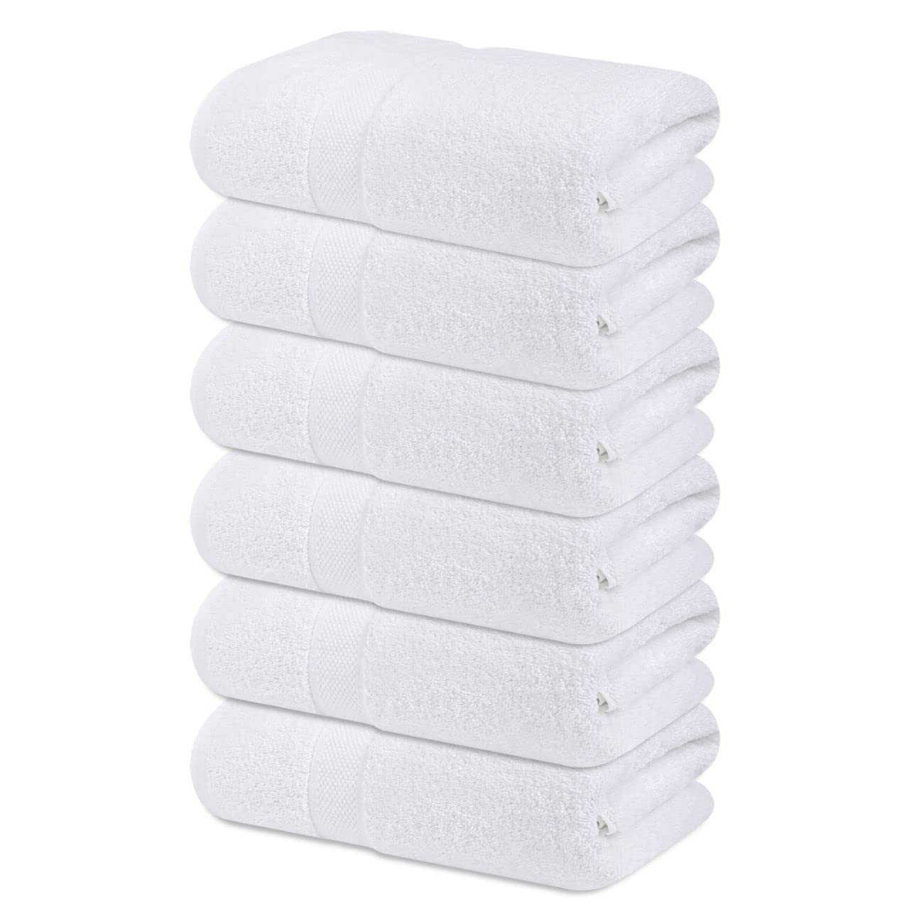 Infinitee Xclusives Premium Grey Hand Towels - Pack Of 6, 16X28 Inches Bathroom Hand Towel Set, Hotel & Spa Quality Hand Towels