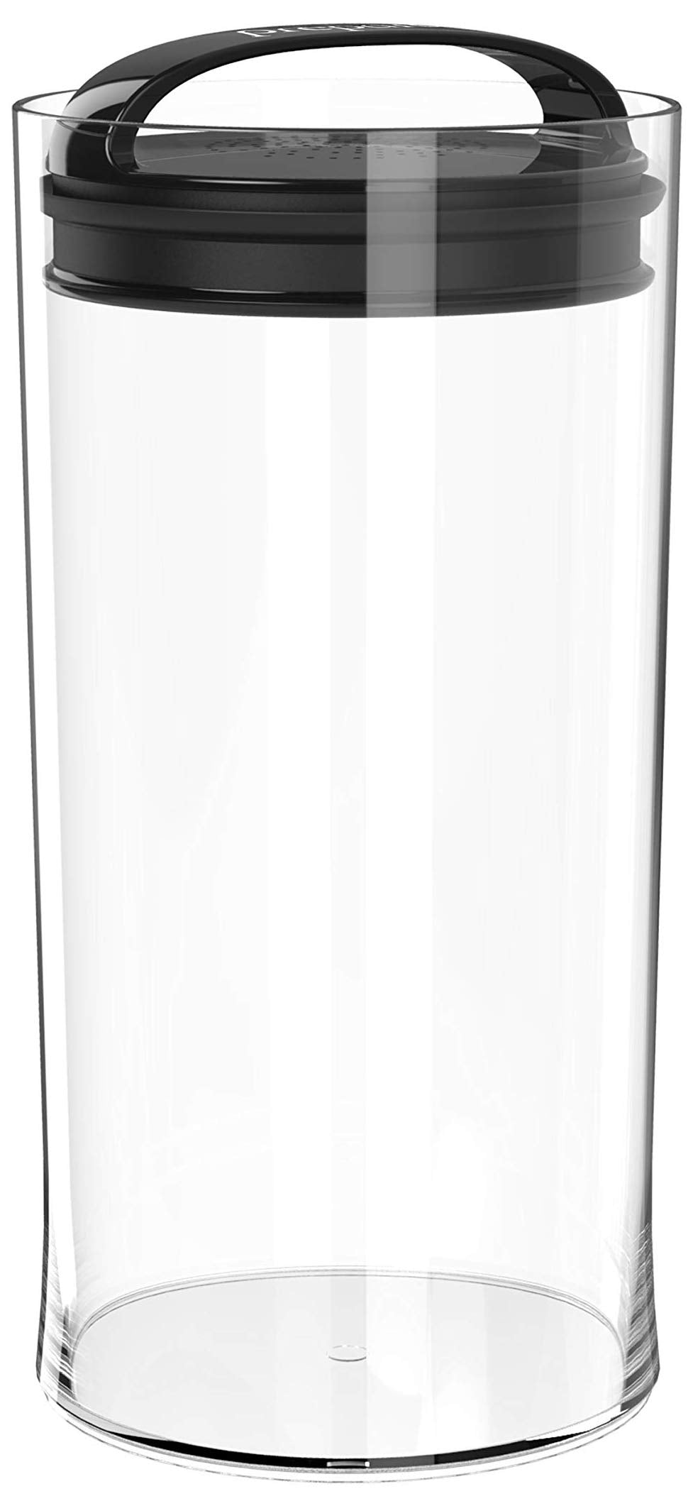 Prepara Evak Fresh Saver Plastic Food Storage, 128 Ounce, Black