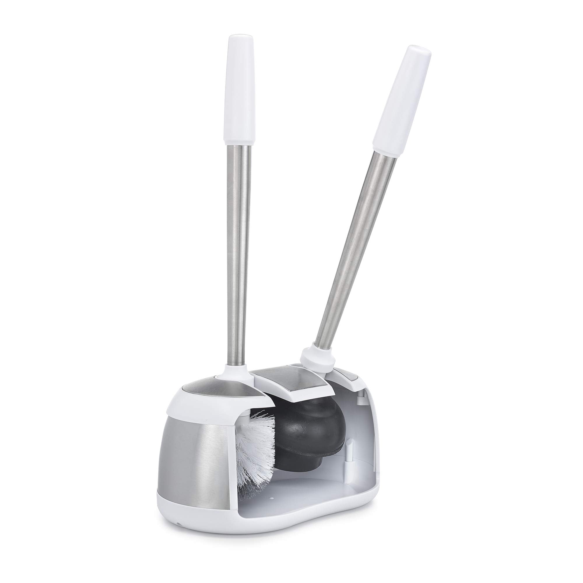 Polder Dual Bath Caddy - White