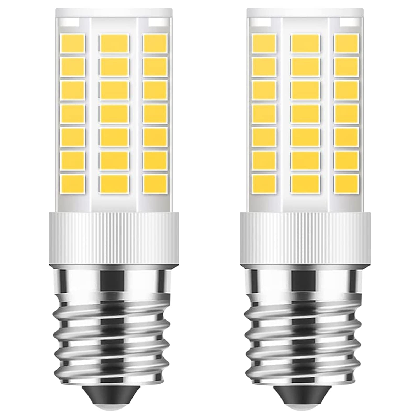 Taiyaloo E17 Led Bulb Dimmable, 5W Microwave Oven Bulb, Natural White 4000K, 40W Halogen Bulb Replacement For Microwave, Over St