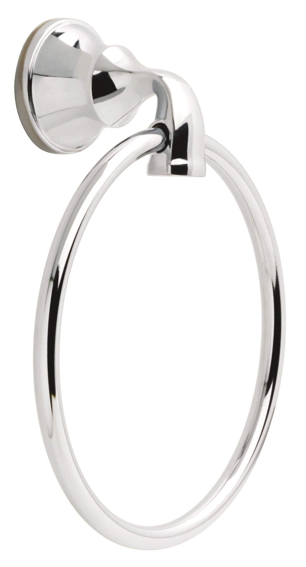 Delta Faucet Lor46-Pc Lorain Bath Hardware Accessory Towel Ring, Polished Chrome