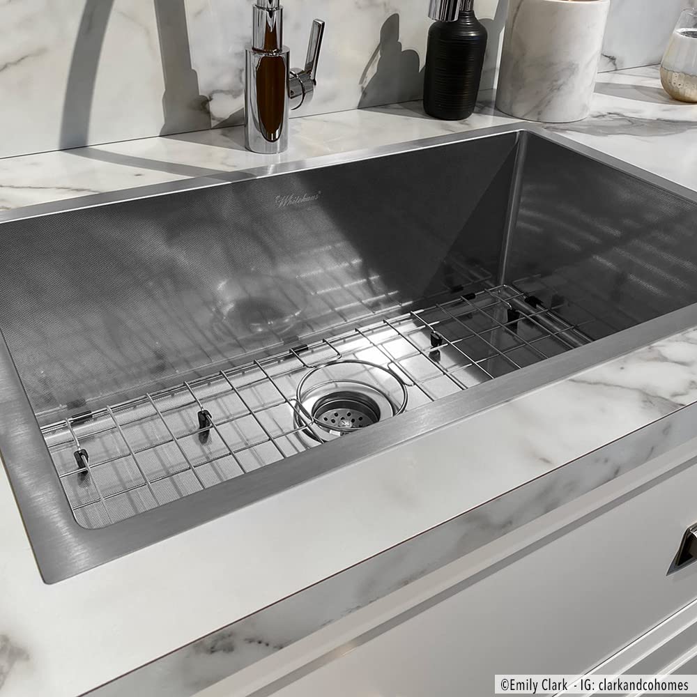Whitehaus Whnpl2918-Gm Noah Plus Collection Kitchen Sink, Gunmetal