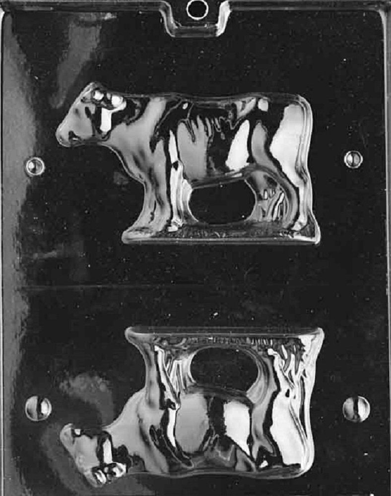 Grandmama'S Goodies A066 3D Cow Chocolate Candy Mold With Exclusive Molding Instructions