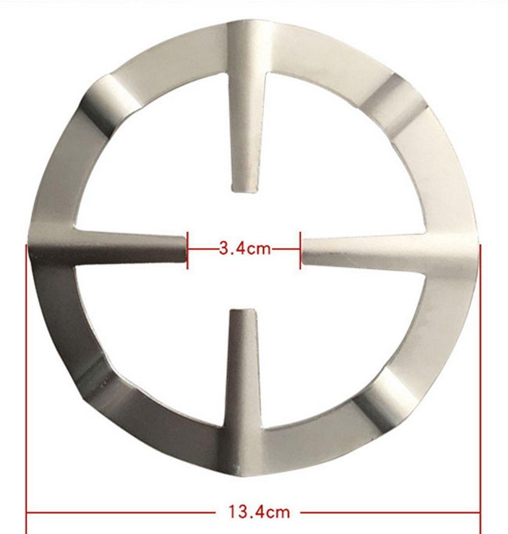 Non Slip Stove Stand/Moka Pot Holder/Coffee Pot Holder/Gas Range Burner Grate/Gas Oven Burner Grates Pan Holder Stand Stove Rack