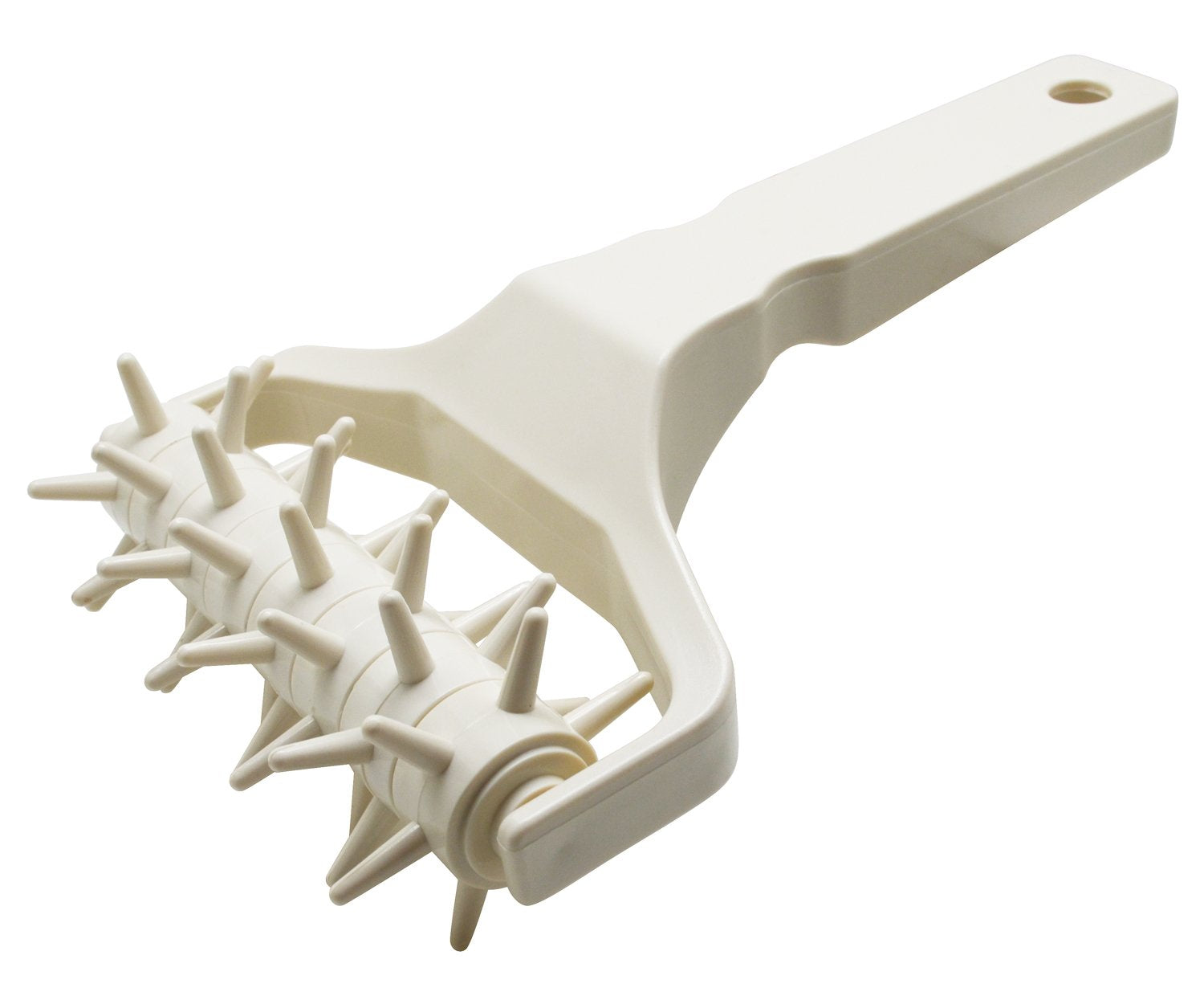 Meta-U Time-Saver Pizza Dough Roller Docker - Dough Blistering Killer - Buy One Get Three (Pizza Cutter And Pastry Scraper) - Gi