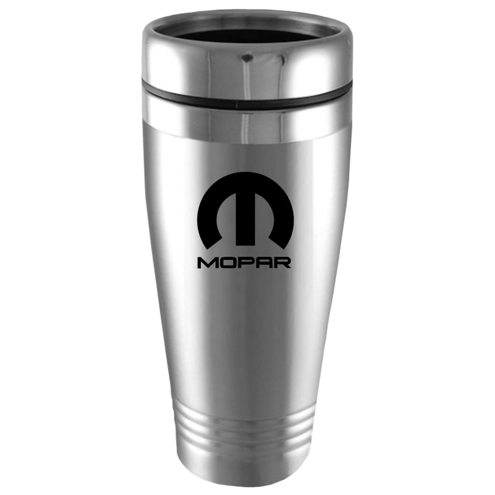 Au-Tomotive Gold Stainless Steel Travel Mug For Mopar (Silver)