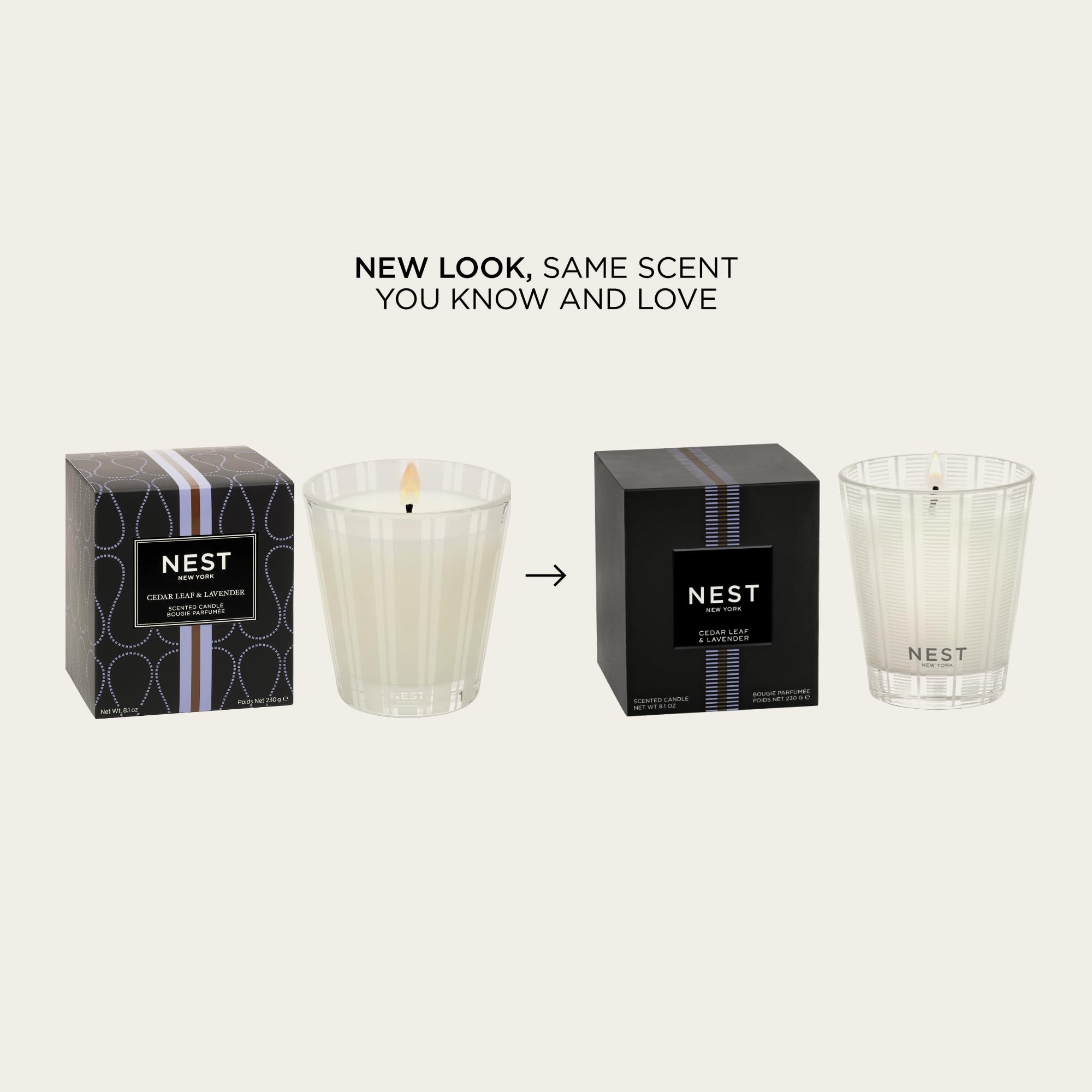 NEST Fragrances Cedar Leaf & Lavender Scented Classic Candle