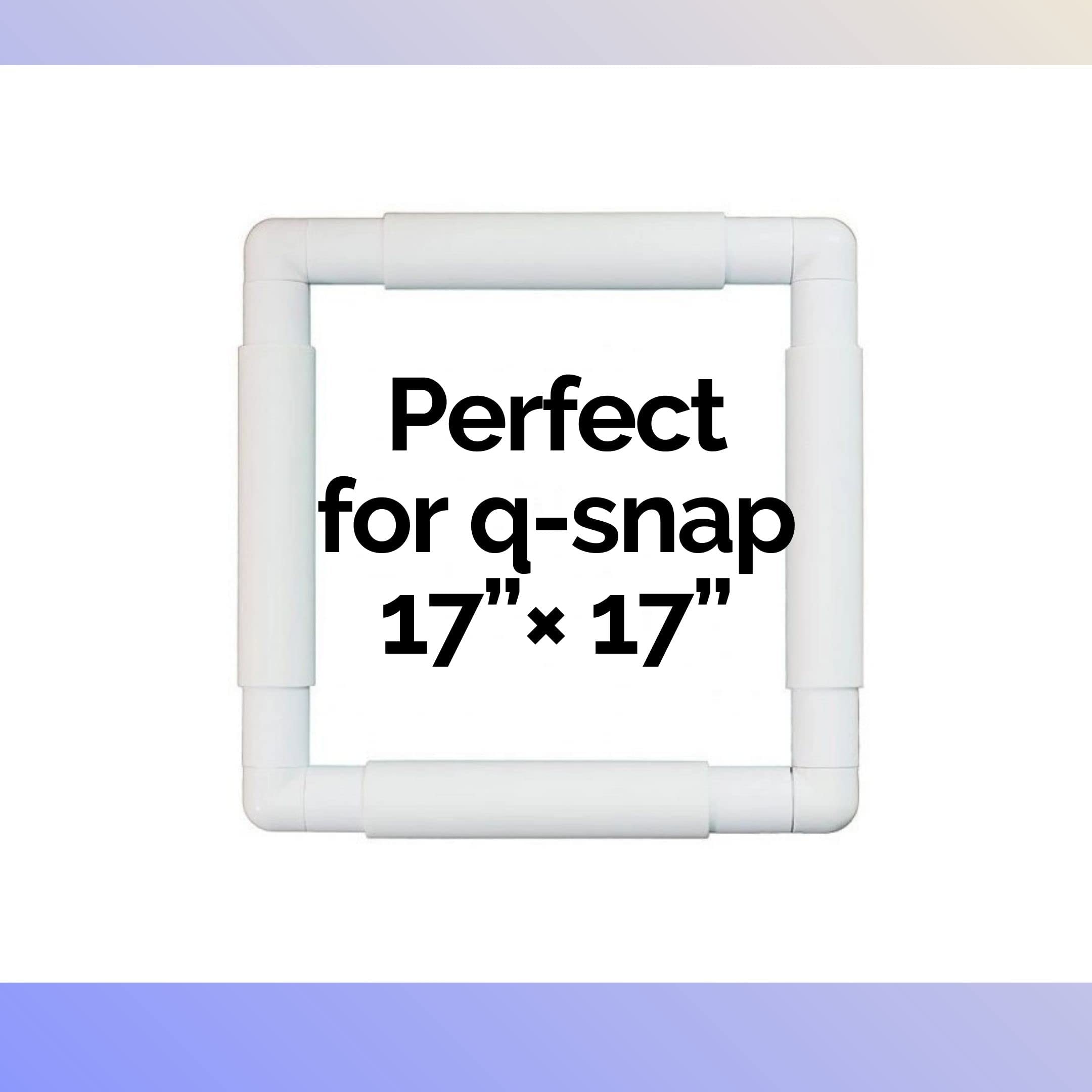 Grime Guard 17X17 For Cross Stitch And Needlework 17 X 17 Frame Embroidery Storage Embroidery Stitches Qsnap Cover Cross Stitch