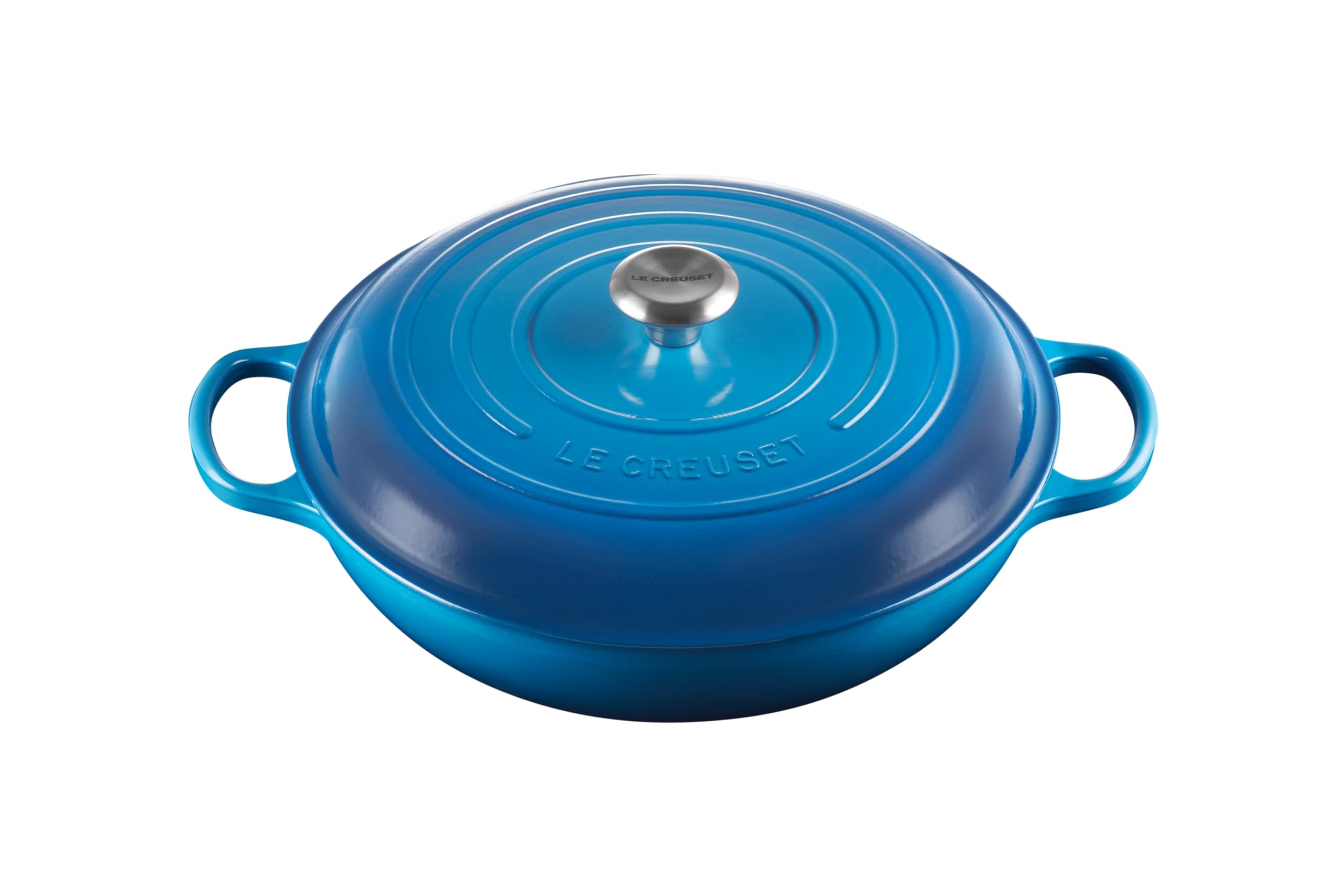 Le Creuset Enameled Cast Iron Signature Braiser, 5 Qt. , Marseille